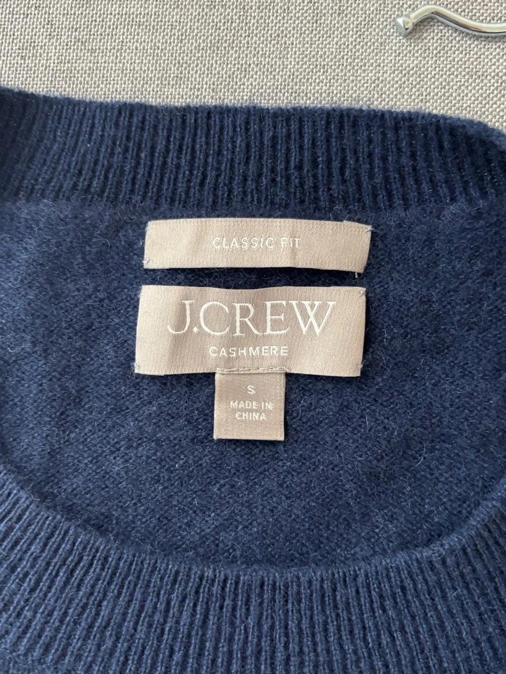 J.Crew Cashmere classic-fit crewneck sweater